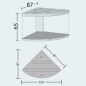 Preview: JUWEL Trigon 350 LED Aquarium (ohne Unterschrank)