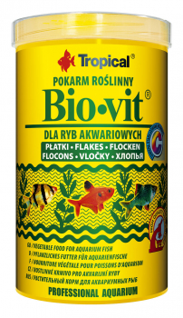 Tropical Bio-Vit - Pflanzenflockenfutter