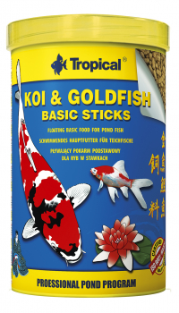 Tropical Koi & Goldfisch Basic Sticks 5l Eimer