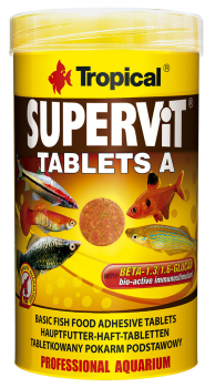 Tropical Supervit Tablets A - Hauptfutter Hafttabletten 250ml