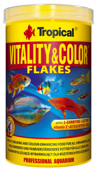 Tropical Vitality & Color Flocken - VITALISIERENDES UND FARBVERSTÄRKENDES FUTTER FÜR ALLE ZIERFISCHE