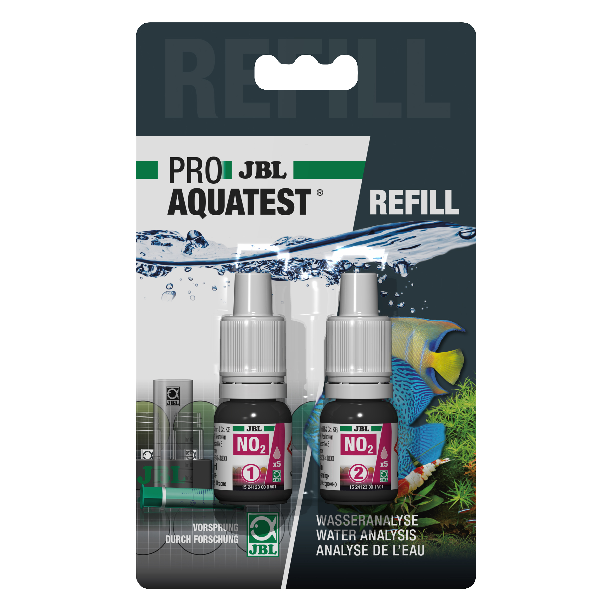 Ihr Aquaristik Fachgeschäft: Fische, Pflanzen und mehr - JBL ProAquaTest  N02 Nitrit Refill