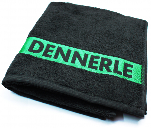 DENNERLE Dennerle Handtuch schwarz