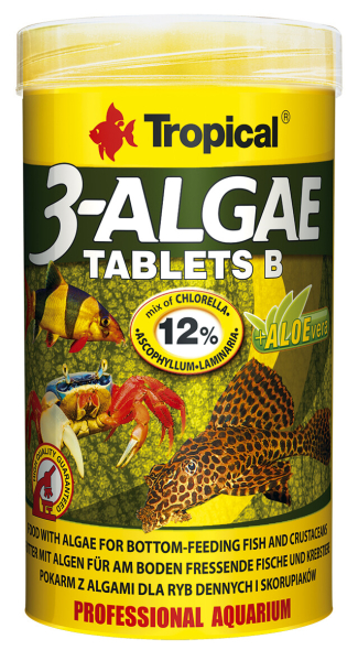 Tropical 3-Algae Tablets B 250ml