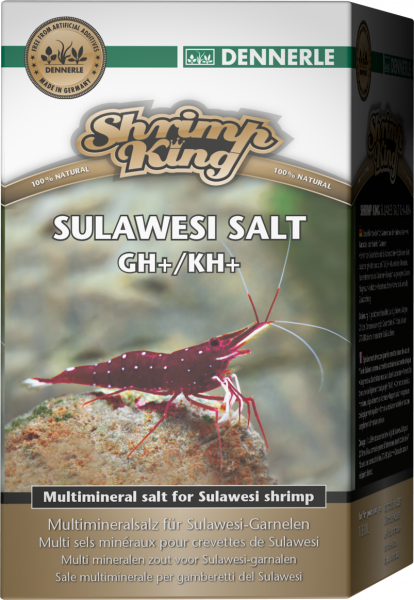 DENNERLE Shrimp King Sulawesi Salt GH+/KH+