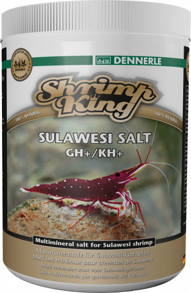 DENNERLE Shrimp King Sulawesi Salt GH+/KH+