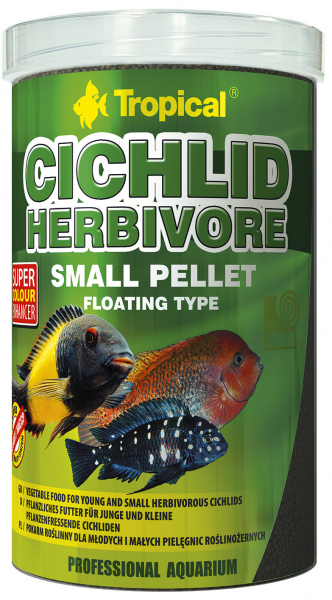 Tropical Cichlid Herbivore Small Pellet