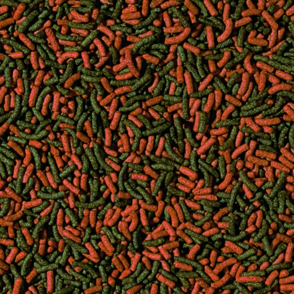 Tropical Cichlid Red & Green Medium Sticks - Alleinfutter für allesfressende Cichliden