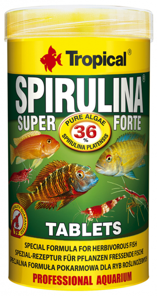 Tropical Super Spirulina Forte (36%) Tablets
