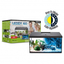 AQUAEL LEDDY Day & Night 60 Aquarium Set schwarz
